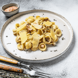 ORECHIETTE AL CARBONARA